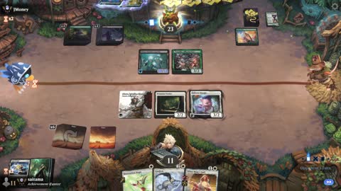 Watch MTG Arena Video Replay - Orzhov Midrange by saitama VS Golgari Midrange by JMoney - Premier Draft