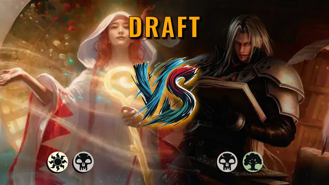 Watch MTG Arena Draft Video - Orzhov Midrange by saitama VS Golgari Midrange by JMoney - c47544