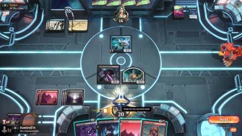 Watch MTG Arena Video Replay - Grixis Aggro by DamienF16 VS Azorius Midrange by Grace - Premier Draft