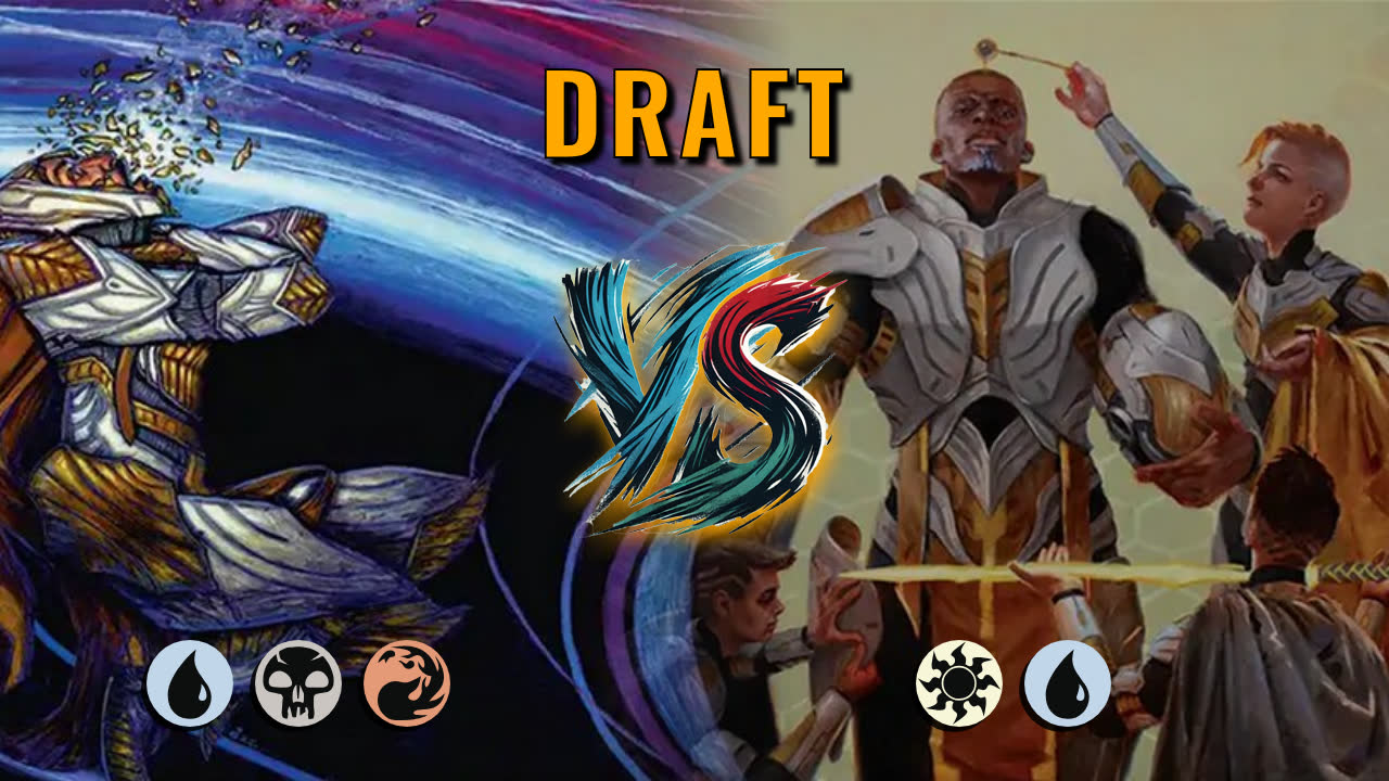 Watch MTG Arena Draft Video - Grixis Aggro by DamienF16 VS Azorius Midrange by Grace - 84e922