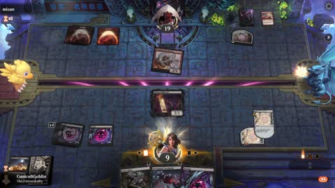 Watch MTG Arena Video Replay - Mono Black Aggro by CunicoliGoblin VS Mono Red Aggro by mizan - MWM Standard Pauper