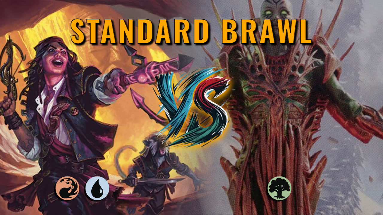 Watch MTG Arena Standard Brawl Video - Captain Storm, Cosmium Raider by Warped Concept VS Nissa, Ascended Animist by jmcd2002 - 7d29d9
