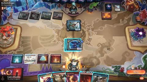 Watch MTG Arena Video Replay - Izzet Midrange by CunicoliGoblin VS Jeskai Control by MythoftehAges - Alchemy Event