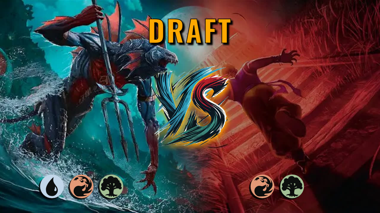 Watch MTG Arena Draft Video - Temur Midrange by saitama VS Gruul Aggro by Costanza - 66783b