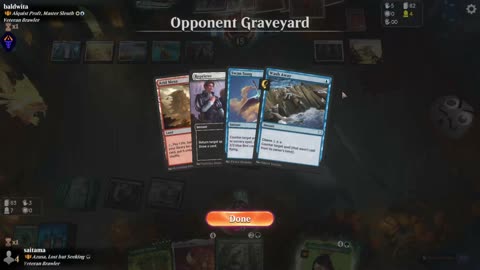 Watch MTG Arena Video Replay - Azusa, Lost but Seeking by saitama VS Alquist Proft, Master Sleuth by baldwita - Historic Brawl
