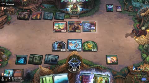 Watch MTG Arena Video Replay - Temur Midrange by DamienF16 VS Izzet Midrange by Sodagoat - Premier Draft