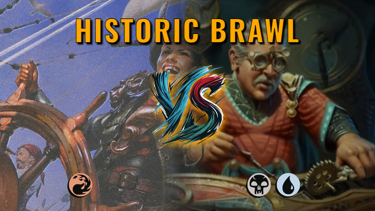 Watch MTG Arena Historic Brawl Video - Captain Lannery Storm by Warped Concept VS Rusko, Clockmaker by Ckkbr2 - 603167