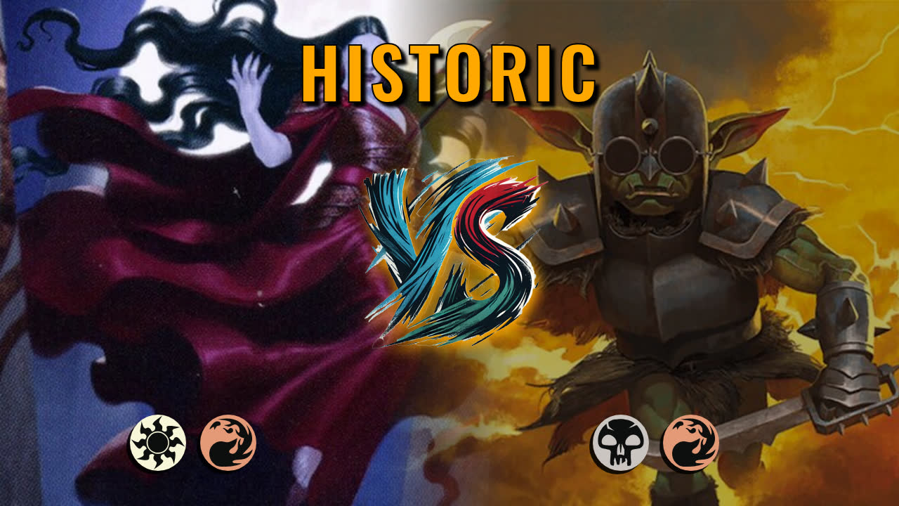 Watch MTG Arena Historic Video - Boros Aggro by MTGBudgetBrew VS Rakdos Midrange by marquseramera - 89de2f