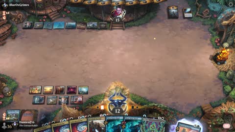 Watch MTG Arena Video Replay - Jeskai Control by DamienF16 VS Azorius Control by BlueOxGrimes - Traditional Standard Ranked