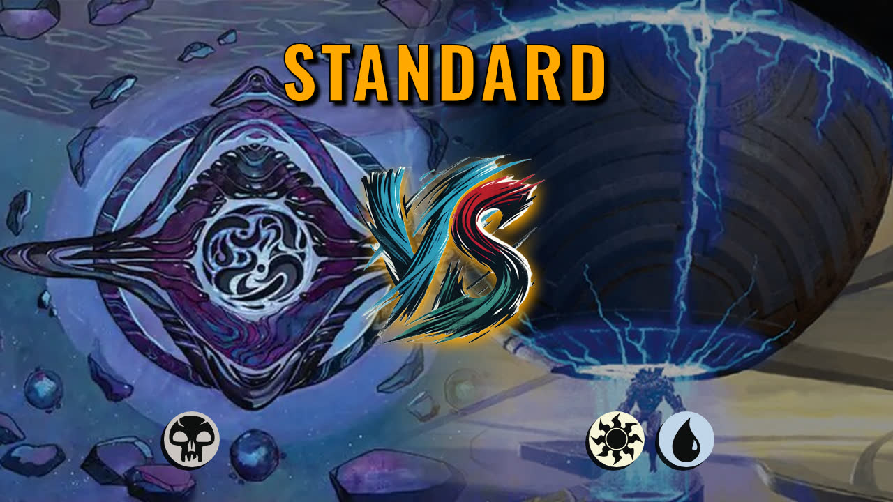 Watch MTG Arena Standard Video - Mono Black Midrange by Numbskull VS Azorius Midrange by MTG Hillbilly - 2cd82b