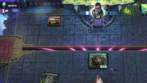 Watch MTG Arena Video Replay - Mono Green Midrange by utku VS Rakdos Aggro by zgodray - Standard Ranked