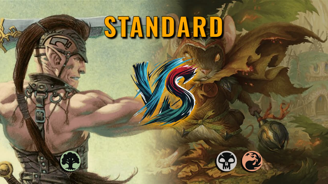 Watch MTG Arena Standard Video - Mono Green Midrange by utku VS Rakdos Aggro by zgodray - dfd6f8