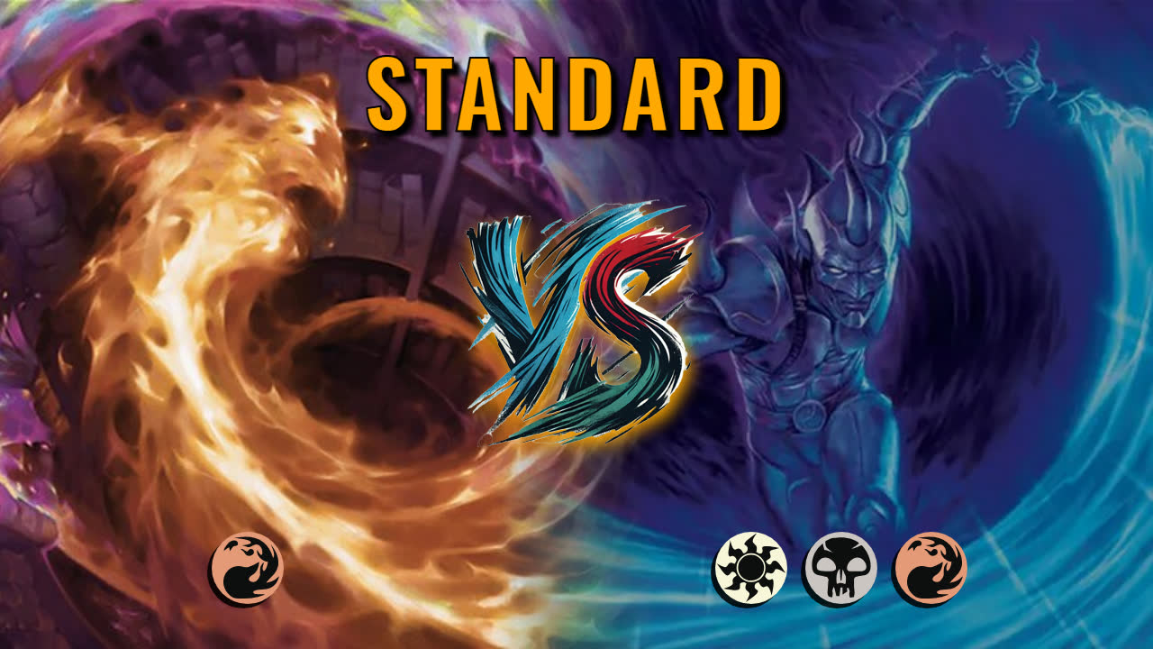 Watch MTG Arena Standard Video - Mono Red Midrange by CunicoliGoblin VS Mardu Midrange by Invader - 3ddfc4