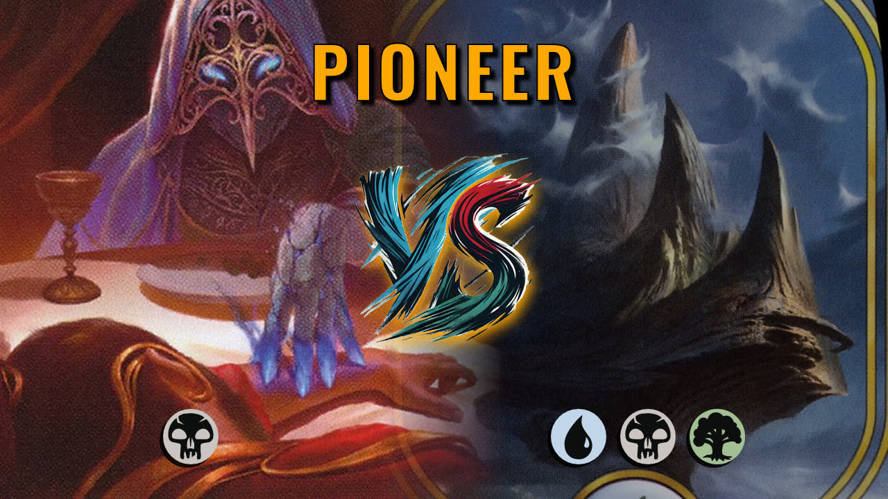 Watch MTG Arena Pioneer Video - Mono Black Midrange by Numbskull VS Sultai Midrange by GatheringDragons - 35665d