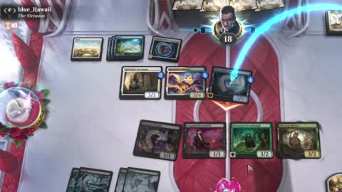 Watch MTG Arena Video Replay - Golgari Aggro by GBThundaII VS Azorius Midrange by blue_Hawaii - Standard Ranked