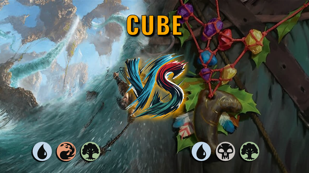 Watch MTG Arena Cube Video - Temur Midrange by DamienF16 VS Sultai Midrange by A. Crowley - 33b734