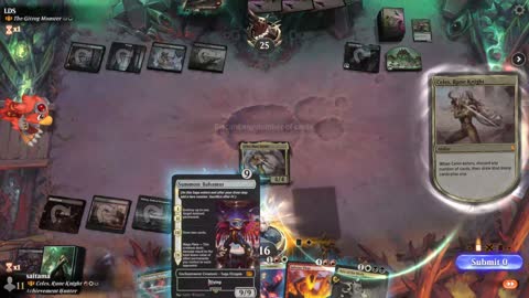 Watch MTG Arena Video Replay - Celes, Rune Knight by saitama VS The Gitrog Monster by LDS - Historic Brawl