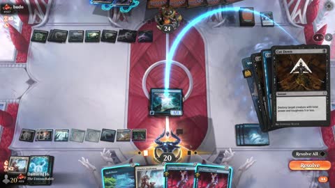 Watch MTG Arena Video Replay - Azorius Midrange by DamienF16 VS Dimir Control by budo - Traditional Standard Ranked
