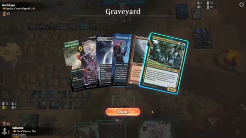 Watch MTG Arena Video Replay - Thrasios, Triton Hero by saitama VS Kefka, Court Mage // Kefka, Ruler of Ruin by itachiago - Historic Brawl