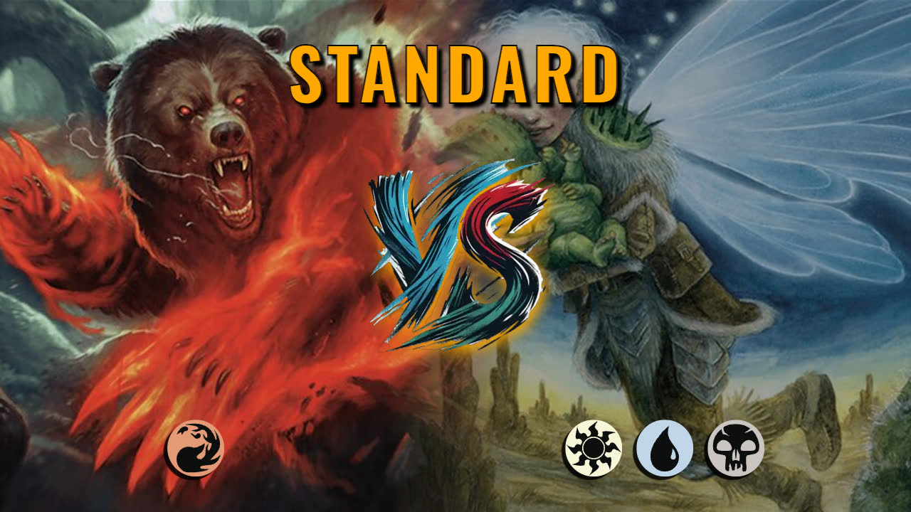 Watch MTG Arena Standard Video - Mono Red Aggro by CunicoliGoblin VS Esper Aggro by elegamorf - 5e4062