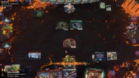 Watch MTG Arena Video Replay - Muxus, Goblin Grandee by CunicoliGoblin VS Fynn, the Fangbearer by Shadrath - MWM Cascade Brawl