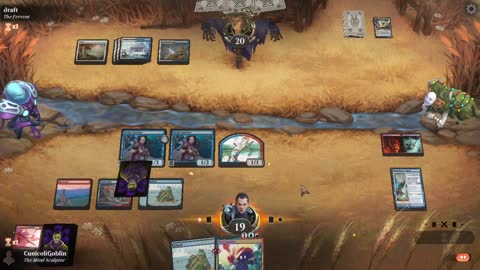 Watch MTG Arena Video Replay - Izzet Control by CunicoliGoblin VS Azorius Aggro by draft - Alchemy Event