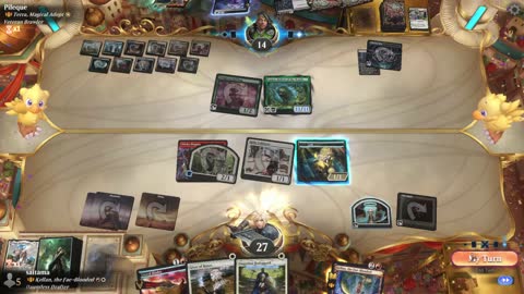 Watch MTG Arena Video Replay - Kellan, the Fae-Blooded // Birthright Boon by saitama VS Terra, Magical Adept // Esper Terra by Pileque - Historic Brawl