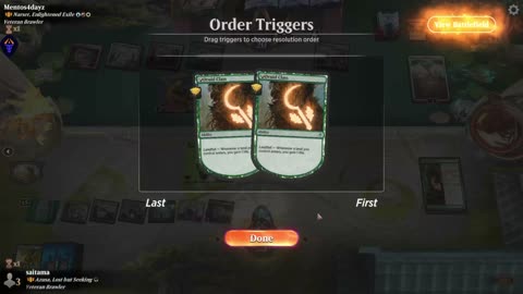 Watch MTG Arena Video Replay - Azusa, Lost but Seeking by saitama VS Narset, Enlightened Exile by Mentos4dayz - Historic Brawl