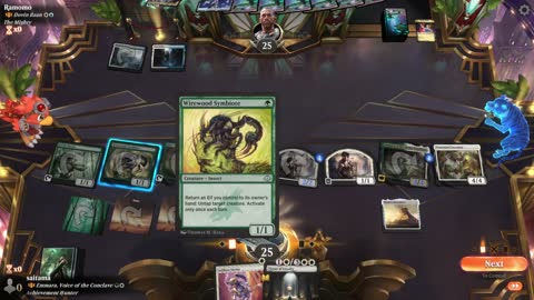 Watch MTG Arena Video Replay - Emmara, Voice of the Conclave by saitama VS Dovin Baan by Ramomo - Historic Brawl