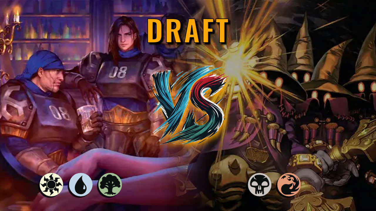 Watch MTG Arena Draft Video - Bant Midrange by saitama VS Rakdos Midrange by sacakewalk - 90fdb0