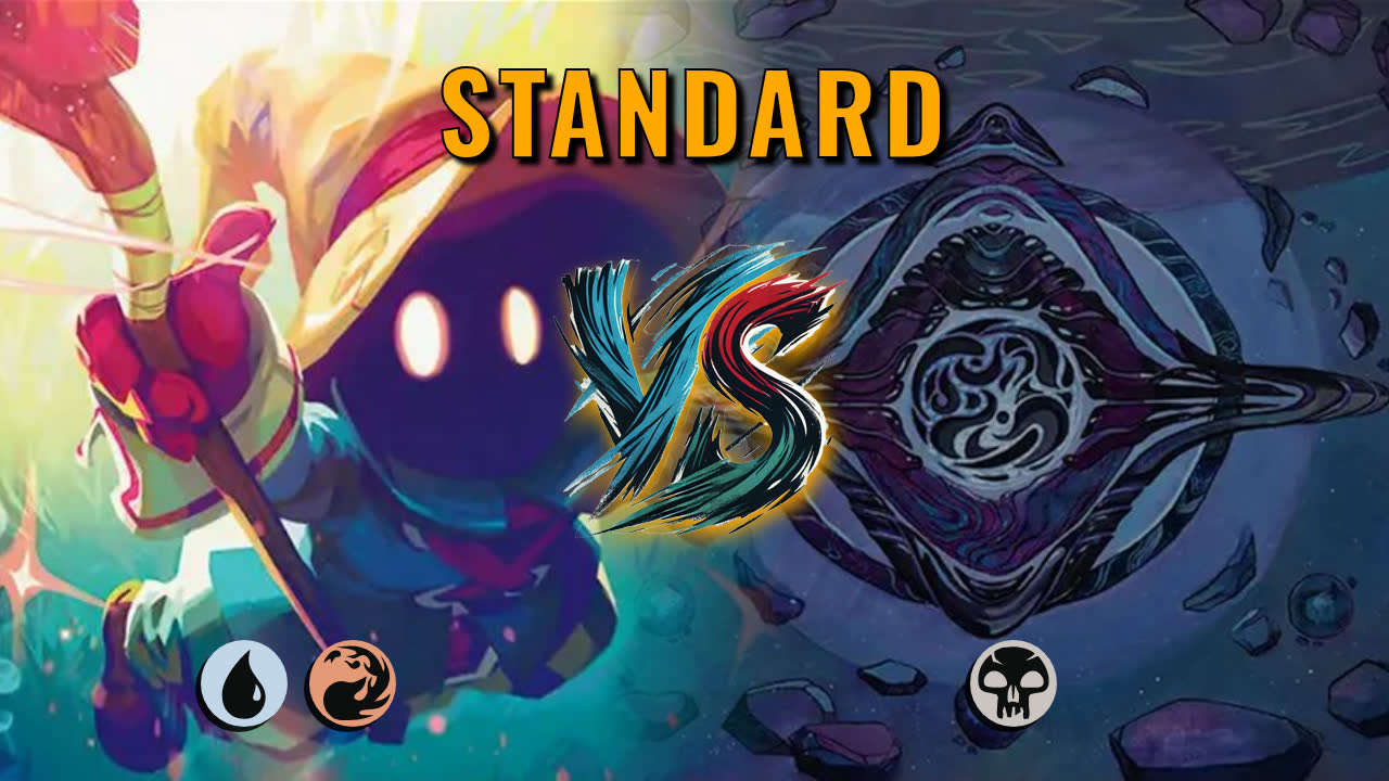 Watch MTG Arena Standard Video - Izzet Midrange by CunicoliGoblin VS Mono Black Midrange by Weyoz - 0ee401