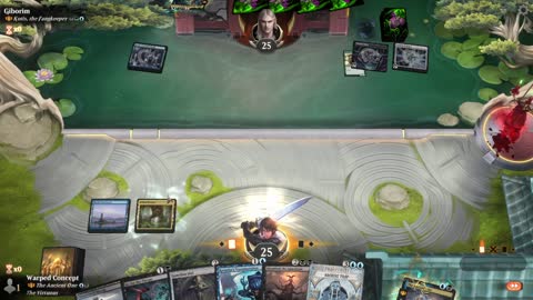 Watch MTG Arena Video Replay - The Ancient One by Warped Concept VS Kotis, the Fangkeeper by Giborim - Historic Brawl