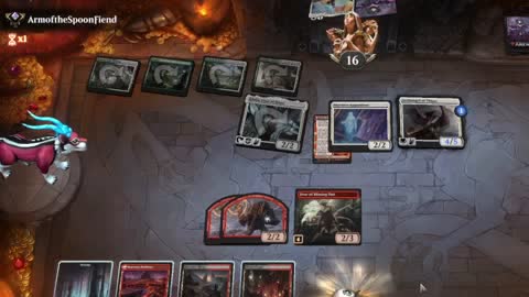 Watch MTG Arena Video Replay - Rakdos Midrange by HamHocks42 VS Selesnya Aggro by ArmoftheSpoonFiend - Explorer Ranked