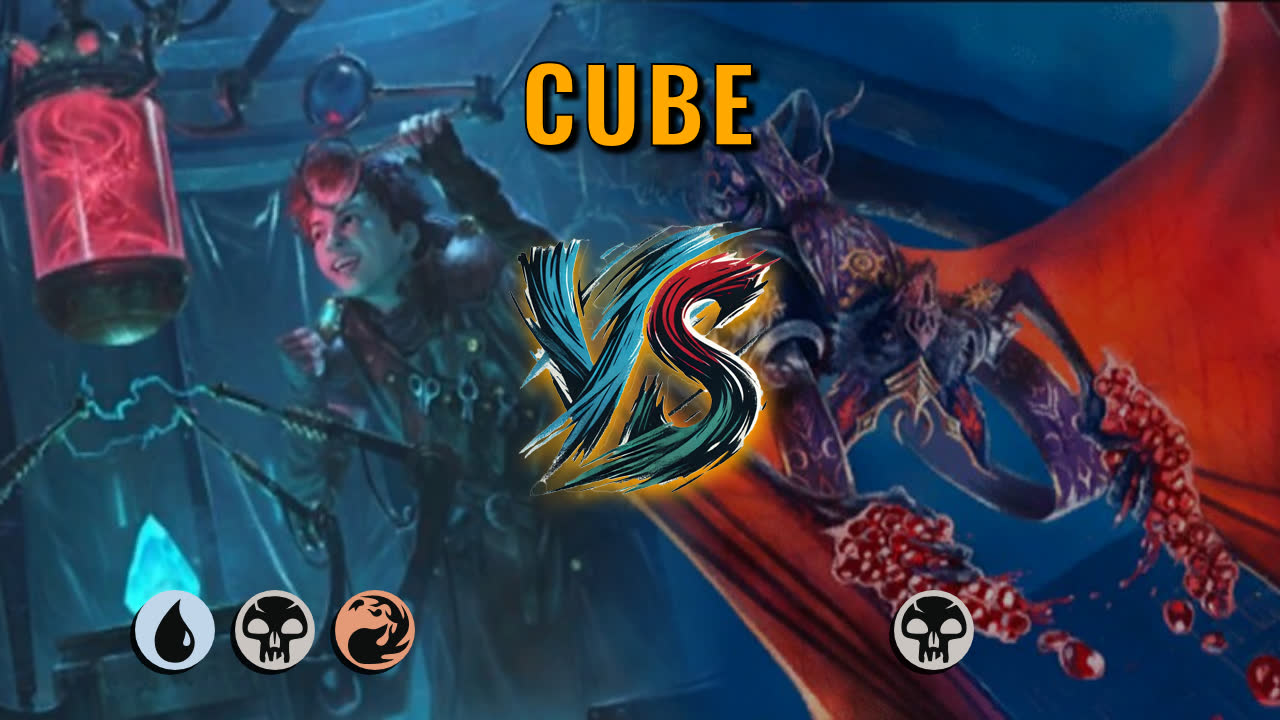 Watch MTG Arena Cube Video - Grixis Midrange by DamienF16 VS Mono Black Midrange by yoink - 9e5717