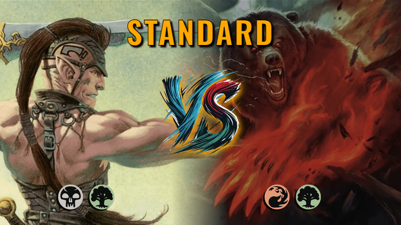 Watch MTG Arena Standard Video - Golgari Aggro by GBThundaII VS Gruul Aggro by bryden - b0b5fa