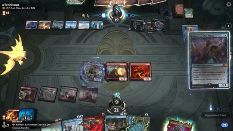 Watch MTG Arena Video Replay - Balmor, Battlemage Captain by saitama VS A-Teferi, Time Raveler by se7enhitman - Historic Brawl