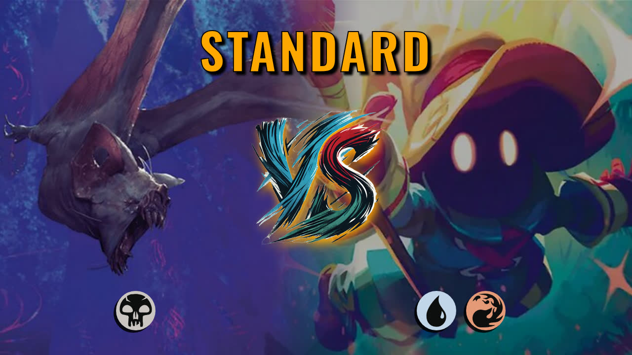 Watch MTG Arena Standard Video - Mono Black Aggro by Numbskull VS Izzet Midrange by toba - e4dfe8