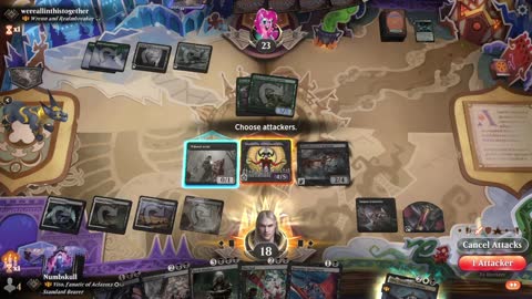 Watch MTG Arena Video Replay - Vito, Fanatic of Aclazotz by Numbskull VS Wrenn and Realmbreaker by wereallinthistogether - Historic Brawl
