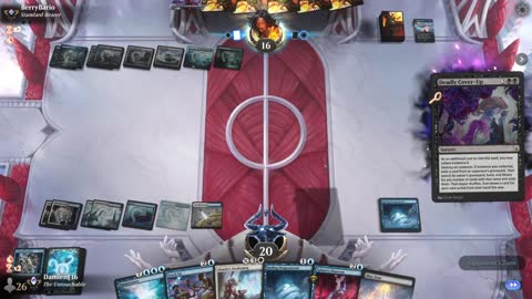 Watch MTG Arena Video Replay - Azorius Midrange by DamienF16 VS Dimir Control by BerryBario - Standard Traditional Ranked