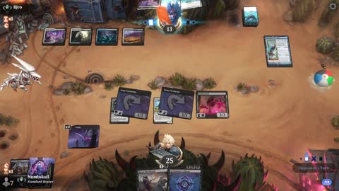 Watch MTG Arena Video Replay - Mono Black Aggro by Numbskull VS Esper Midrange by Riro - Traditional Standard Ranked