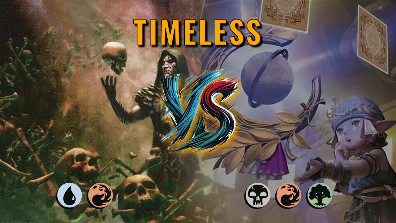 Watch MTG Arena Timeless Video - Izzet Midrange by saitama VS Jund Midrange by Vladimirsoichdir - 81166a
