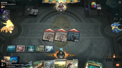Watch MTG Arena Video Replay - Lagrella, the Magpie by saitama VS Davriel, Soul Broker by FeltYoda - Historic Brawl