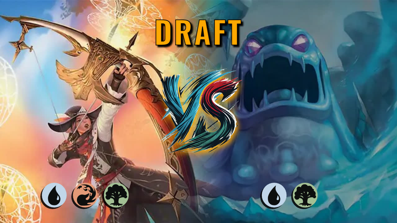 Watch MTG Arena Draft Video - Temur Midrange by DamienF16 VS Simic Midrange by mcz725 - 9b5b7c