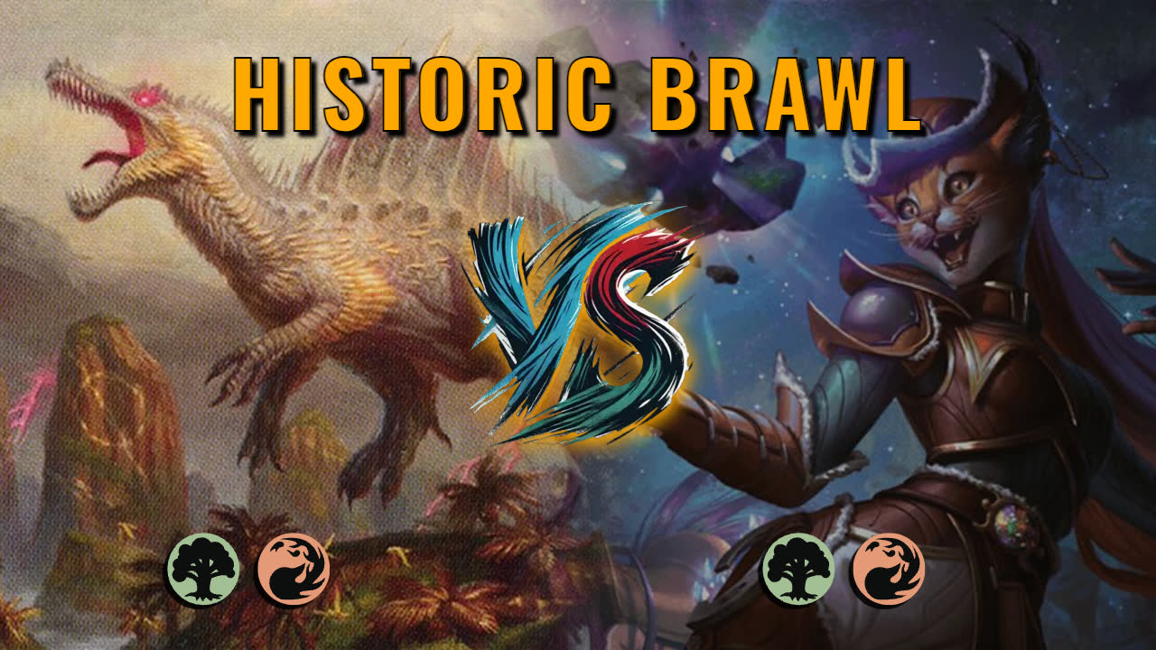 Watch MTG Arena Historic Brawl Video - Etali, Primal Conqueror by saitama VS Roxanne, Starfall Savant by kaper - d5b8aa