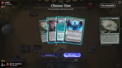 Watch MTG Arena Video Replay - Simic Control by Hawk Atankewo VS Gruul Control by TAMYC - Historic Ranked