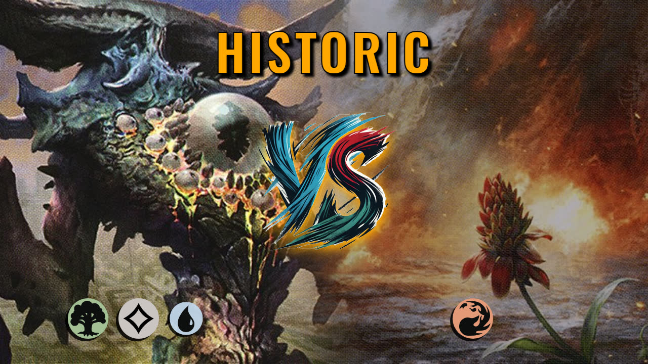 Watch MTG Arena Historic Video - Simic Control by Hawk Atankewo VS Gruul Aggro by TAMYC - d9e209