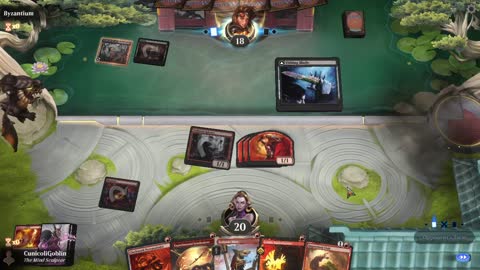 Watch MTG Arena Video Replay - Mono Red Aggro by CunicoliGoblin VS Rakdos Aggro by Byzantium - MWM Historic Pauper