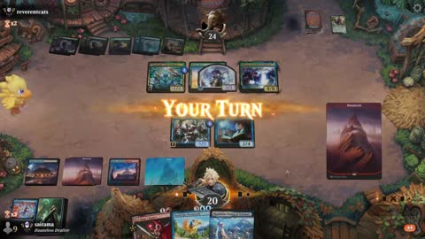 Watch MTG Arena Video Replay - Temur Midrange by saitama VS Sultai Midrange by reverentcats - Premier Draft