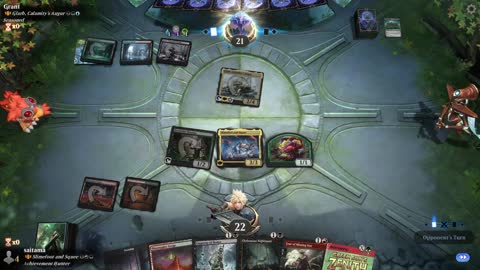 Watch MTG Arena Video Replay - Slimefoot and Squee by saitama VS Glarb, Calamity's Augur by Grant - Historic Brawl