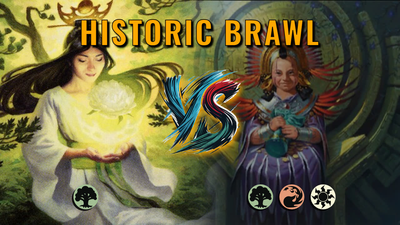 Watch MTG Arena Historic Brawl Video - Azusa, Lost but Seeking by saitama VS Emperor Apatzec Intli IV by Dust - f466f3